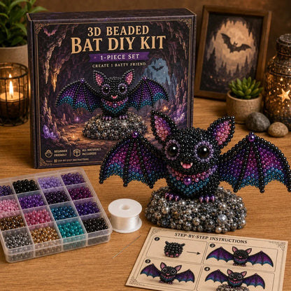 ✨Last Day 49% OFF✨-🧵✨ Tiny 3D Beaded Animal DIY Kit